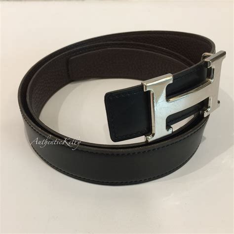 black and grey hermes belt|black Hermes belt silver buckle.